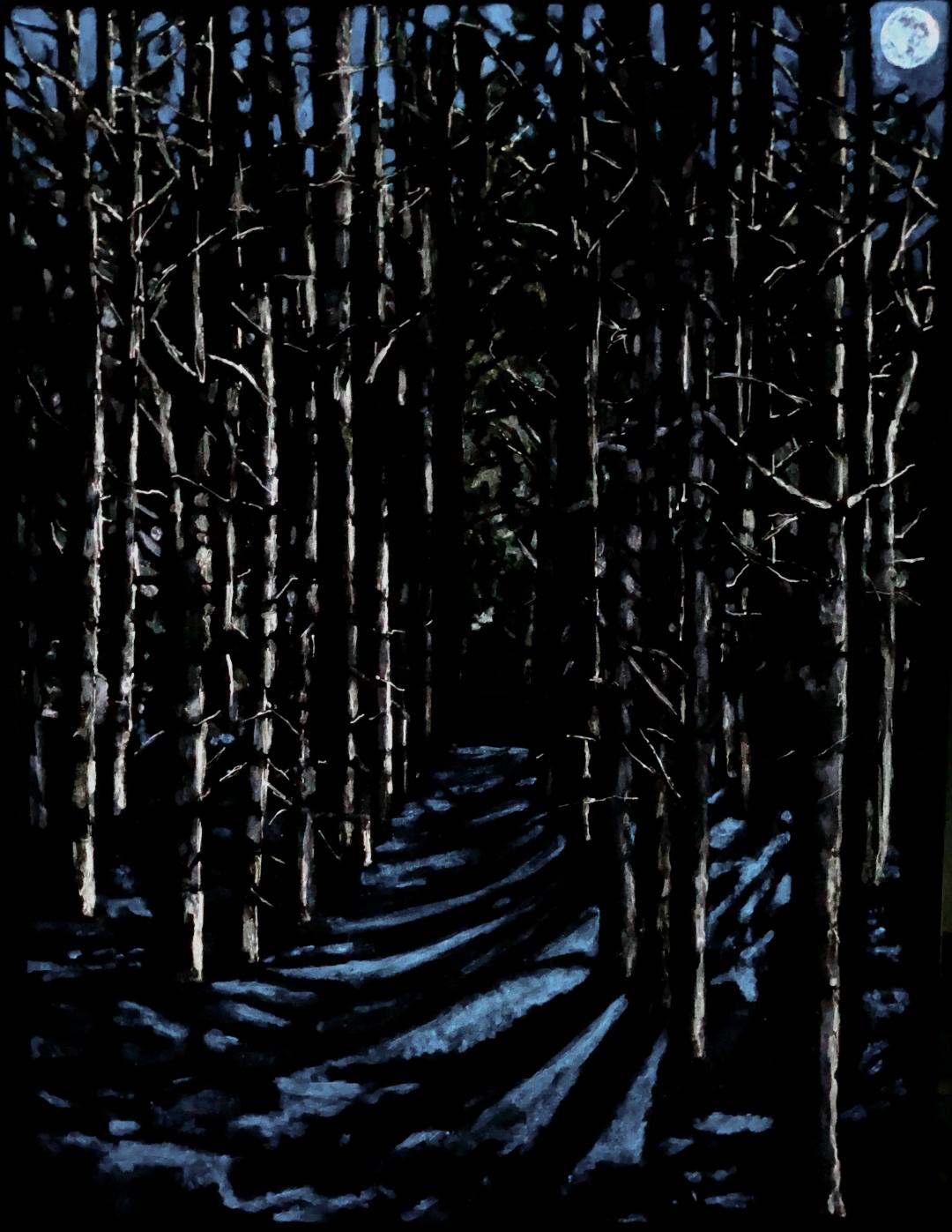Hall of Pine Trees