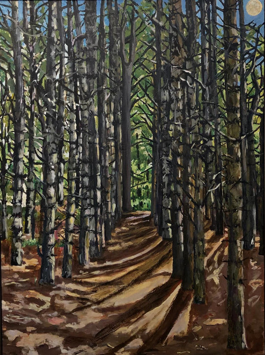 Hall of Pine Trees